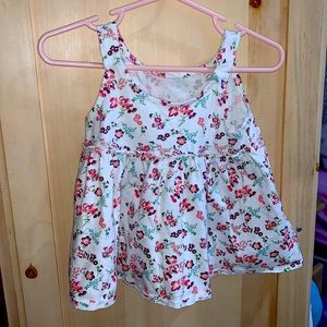 Baby Gap Flower Shirt Dress